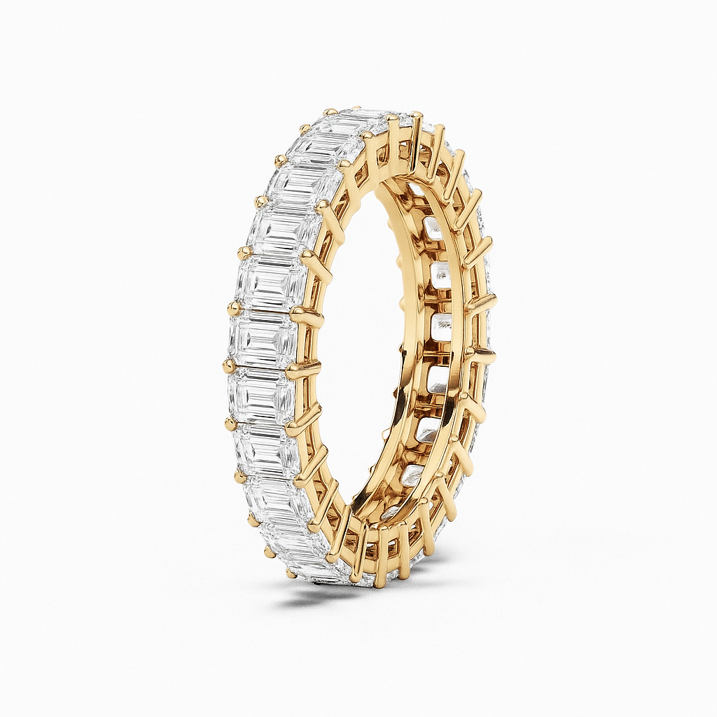 Eterna Emerald Eternity Band