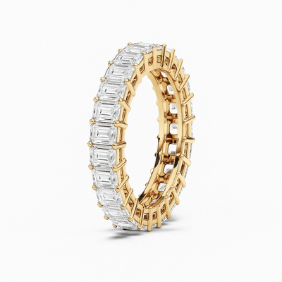 Eterna Emerald Eternity Band