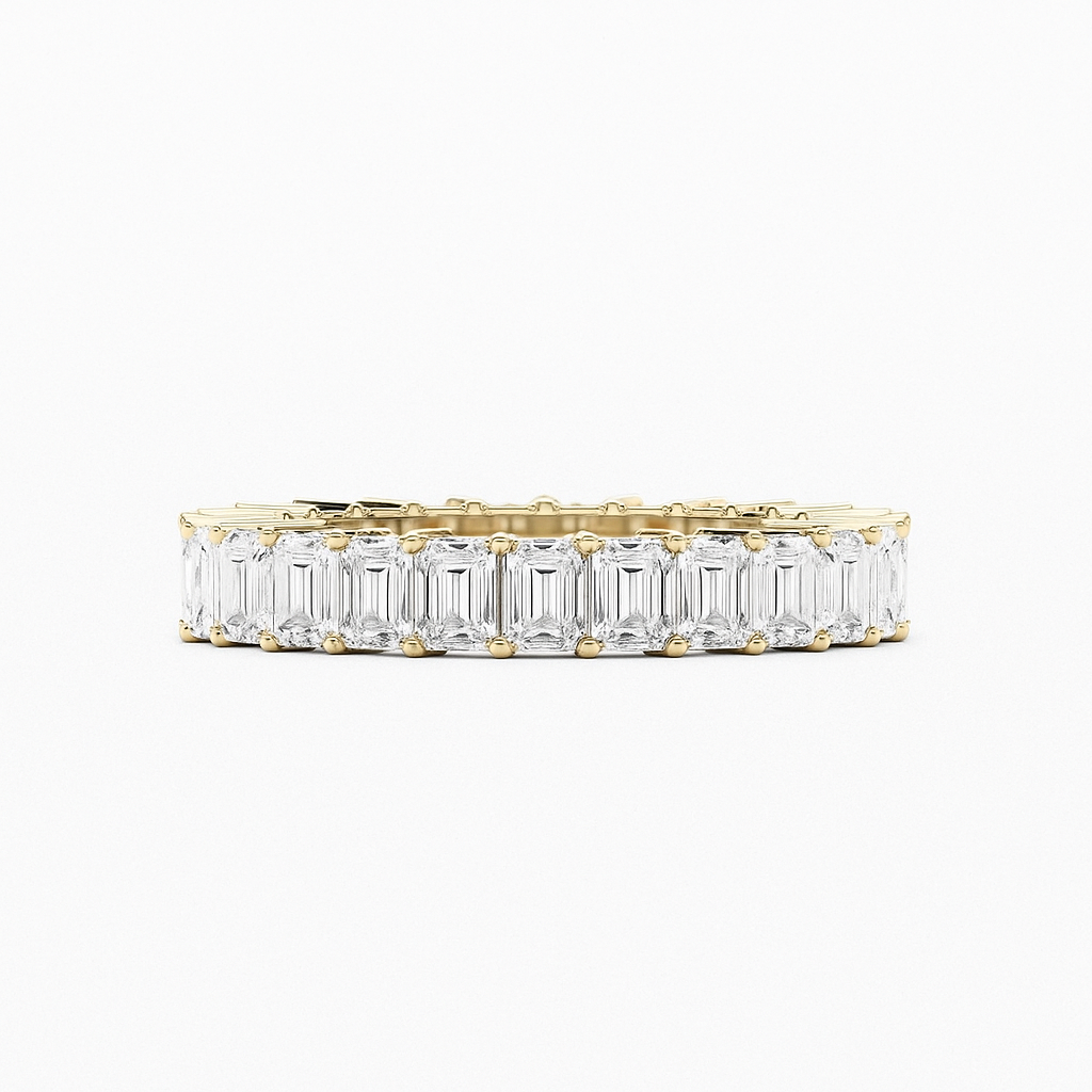 Eterna Emerald Eternity Band