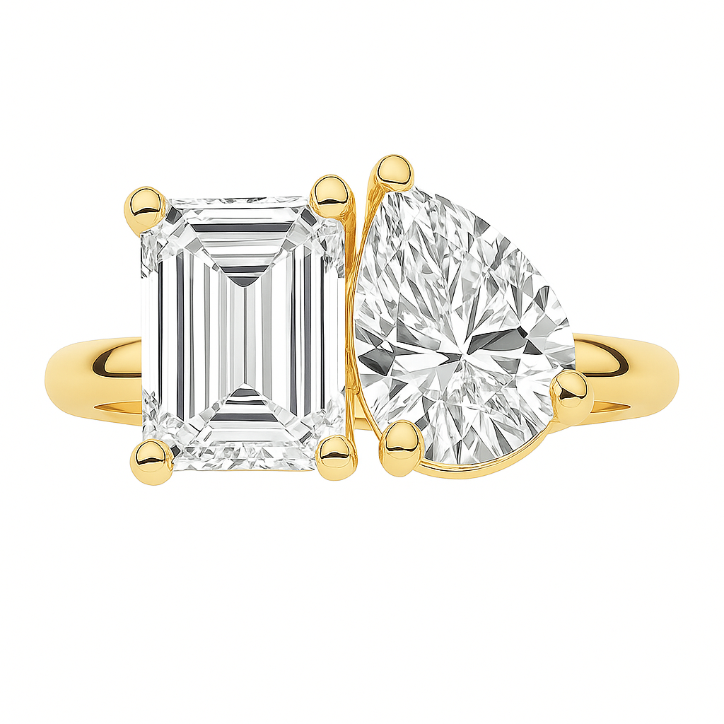 Emerald & Pear – Toi Moi Ring