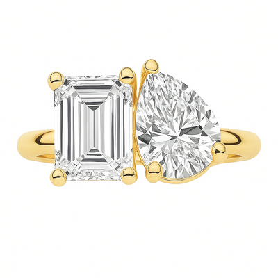 Emerald & Pear – Toi Moi Ring